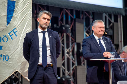 MFFs VD Niclas Carlnén och ordförande Anders Pålsson