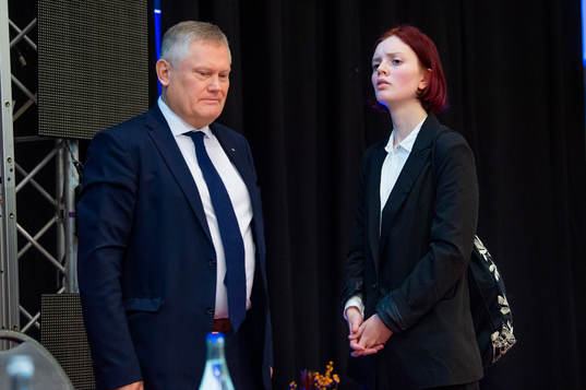 MFFs ordförande Anders Pålsson och MFF Supports