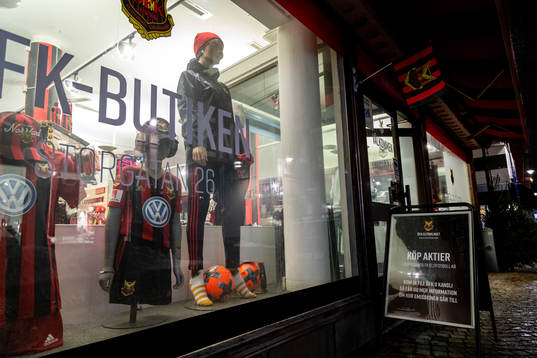 Östersunds kansli med supportershop