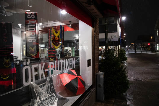 Östersunds kansli med supportershop
