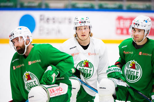 Rögles Taylor Matson, Erik Andersson och Kodie Curran
