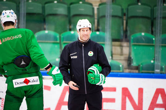 Rögles assisterande tränare Jan Larsson