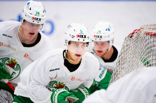 Rögles Adam Edström och Samuel Johannesson