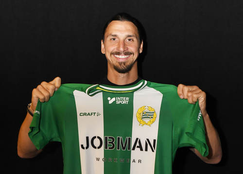 Bläddra bland fler bilder av Fotboll, Zlatan Ibrahimovic, Hammarby