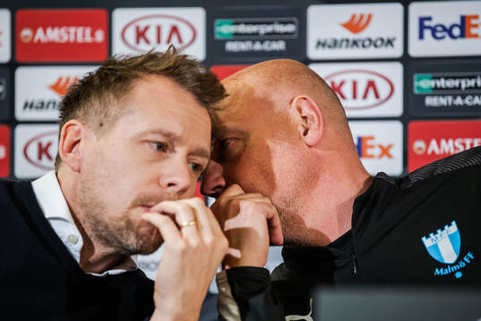 Peter Åhlander, head of communication and Uwe Rösler,