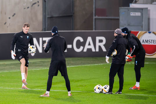 Goalkeeper Johan Dahlin