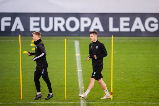 Anders Christiansen and Markus Rosenberg