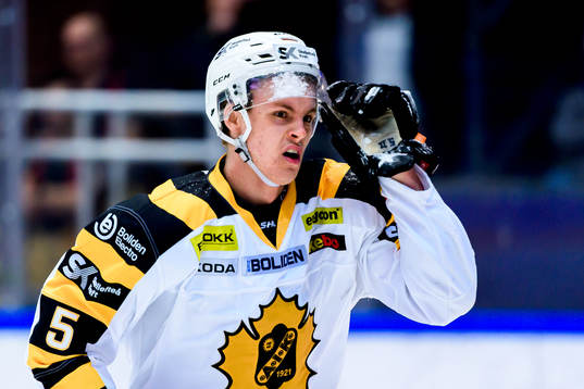 Skellefteås Philip Broberg deppar