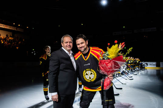 Brynäs Johan Alcén uppmärksammas
