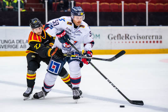 Brynäs William Alftberg och Linköpings Dan Pettersson