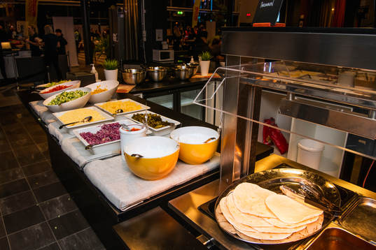 Tacobuffe i Monitor ERP Arenas Bistro