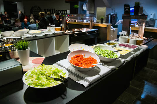 Tacobuffe i Monitor ERP Arenas Bistro