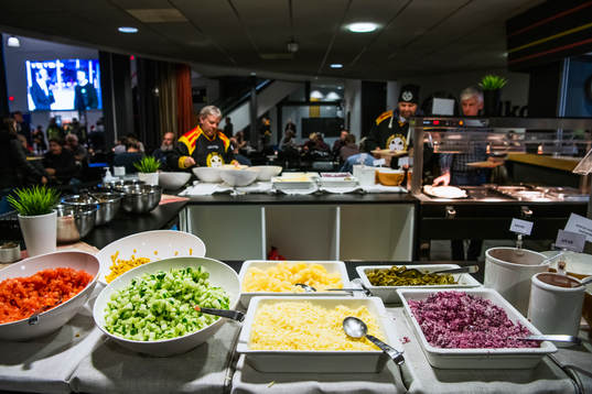 Tacobuffe i Monitor ERP Arenas Bistro
