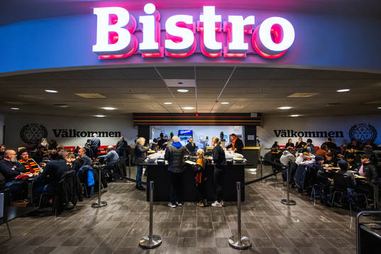 Tacobuffe i Monitor ERP Arenas Bistro