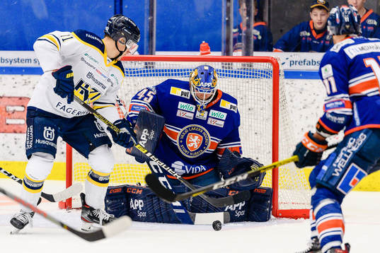 Växjös målvakt Viktor Andrén