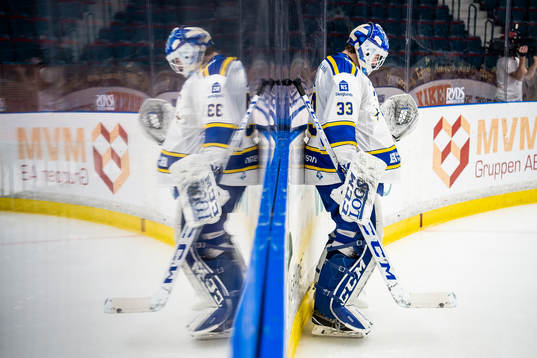Leksands målvakt Axel Brage