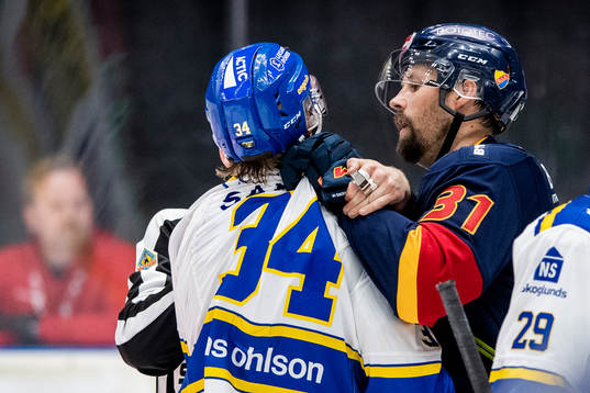 Leksands Philip Samuelsson och Djurgårdens Dick Axelsson