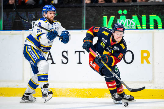 Leksands Linus Persson och Djurgårdens Kalle Östman