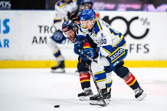 Djurgårdens Niclas Bergfors och Leksands Martin Karlsson
