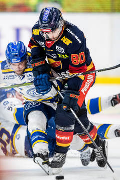 Leksands Oskar Lang och Djurgårdens Gustav Possler