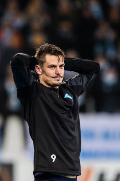 Markus Rosenberg of Malmö FF is honred