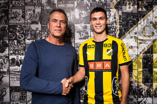Häckens sportchef och nyförvärvet Tobias Carlsson