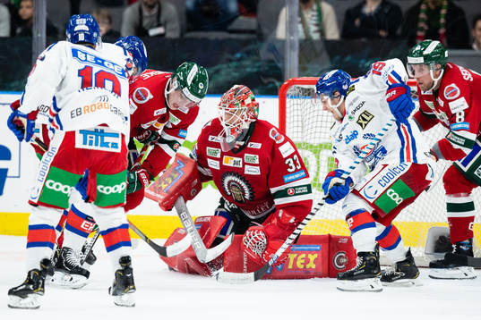 Frölundas målvakt Johan Mattsson