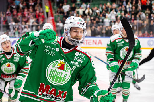 Rögles Ted Brithén jublar