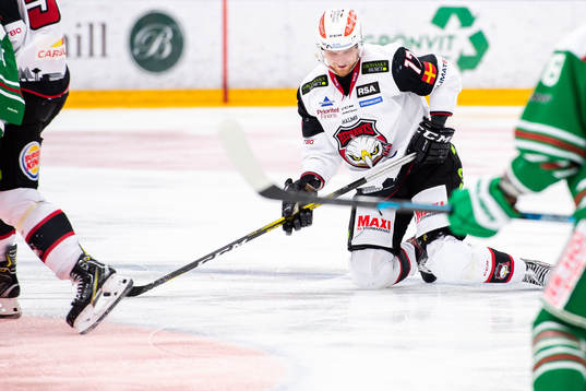 Malmö Redhawks Max Görtz har ont