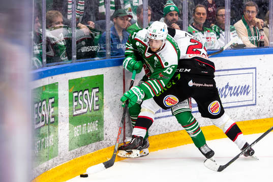 Rögles Simon Ryfors och Malmö Redhawks Christoffer