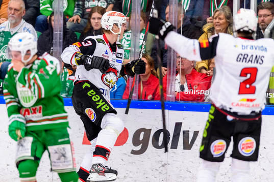 Malmö Redhawks Fredrik Händemark jublar