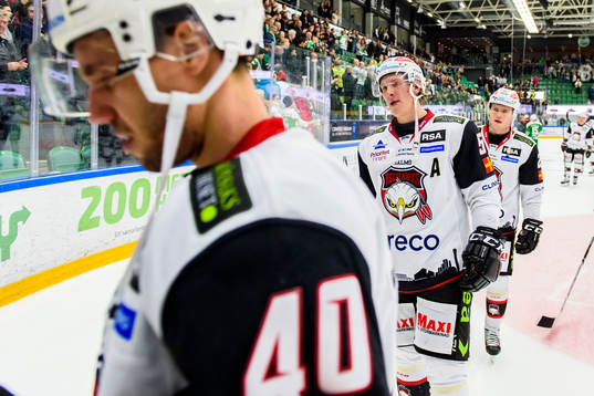 Malmö Redhawks Emil Sylvegård deppar