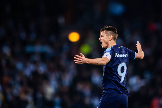 Markus Rosenberg of Malmö FF celebrates