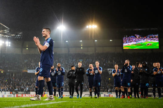 Markus Rosenberg of Malmö FF celebrate