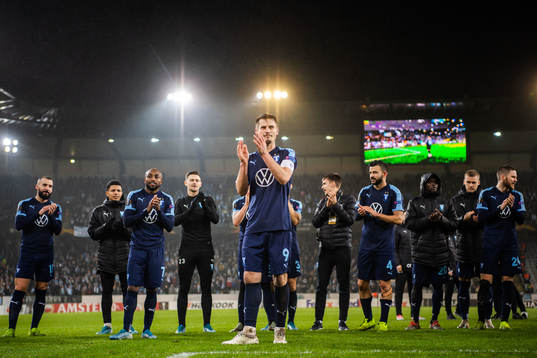 Markus Rosenberg of Malmö FF celebrate