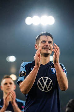 Markus Rosenberg of Malmö FF celebrate