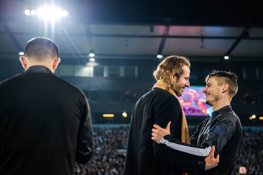 Jonas Olsson and Markus Rosenberg