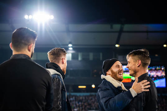 Magnus Eriksson and Markus Rosenberg