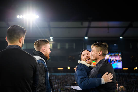 Pontus Jansson and Magnus Eriksson