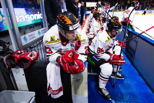 Örebros Sakari Salminen deppar