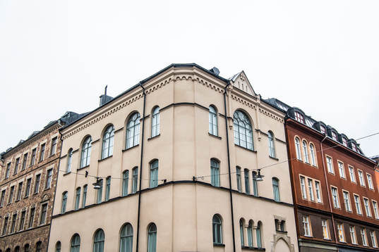 Exterior view of Zlatan Ibrahimovics Stockholm residence