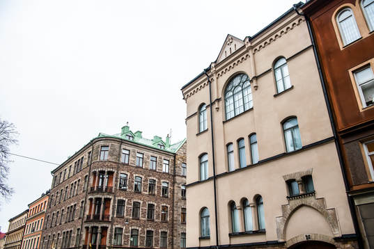 Exterior view of Zlatan Ibrahimovics Stockholm residence