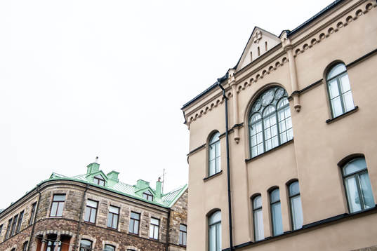 Exterior view of Zlatan Ibrahimovics Stockholm residence