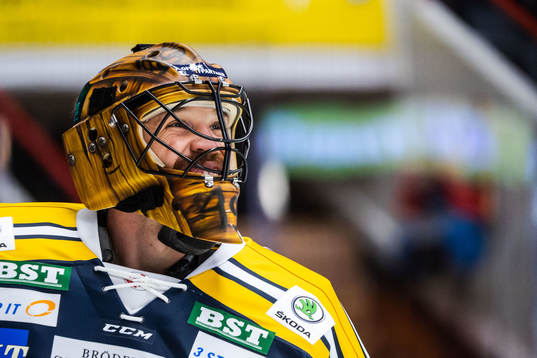 Södertäljes målvakt Justin Pogge