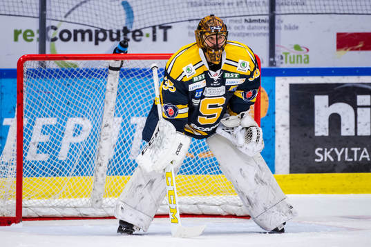 Södertäljes målvakt Justin Pogge