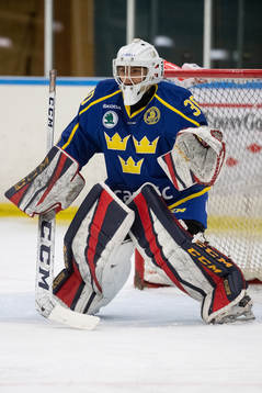 Sveriges målvakt Lukas Svedin