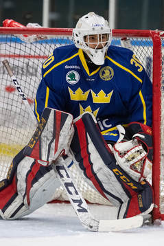 Sveriges målvakt Lukas Svedin