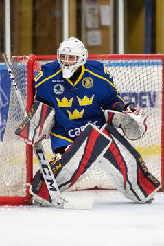 Sveriges målvakt Lukas Svedin