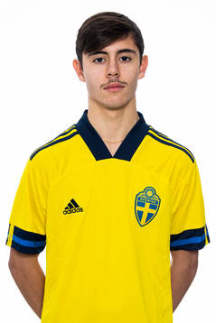 Emil Özkan i P16-landslaget
