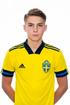 Casper Nilsson i P16-landslaget